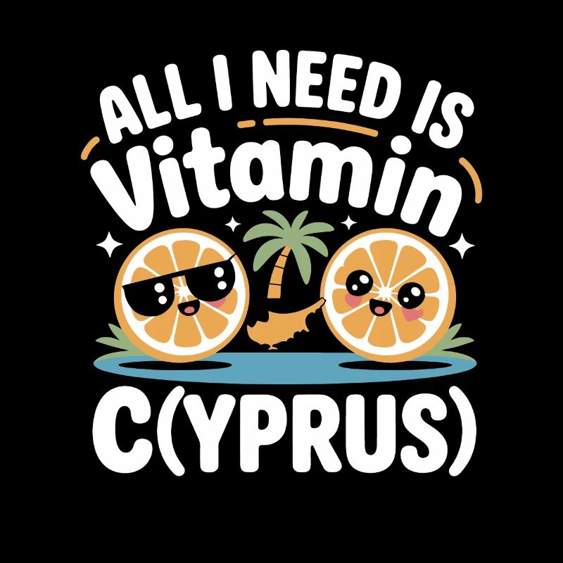 Chypre Tout ce dont j’ai besoin, c’est de vitamines Chypre Drapeau chypriote