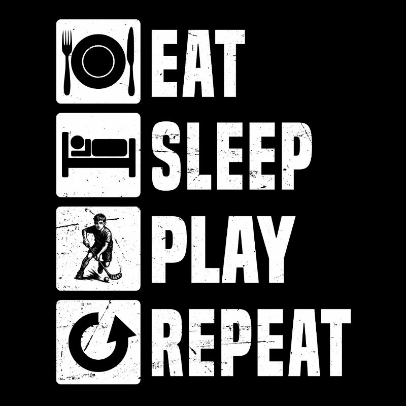 Clear floorball motif for every day