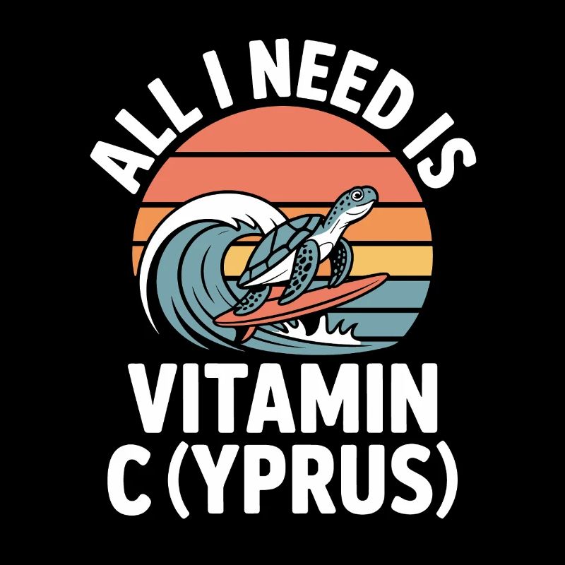 Chypre Tout ce dont j’ai besoin, c’est de vitamines Chypre Drapeau chypriote