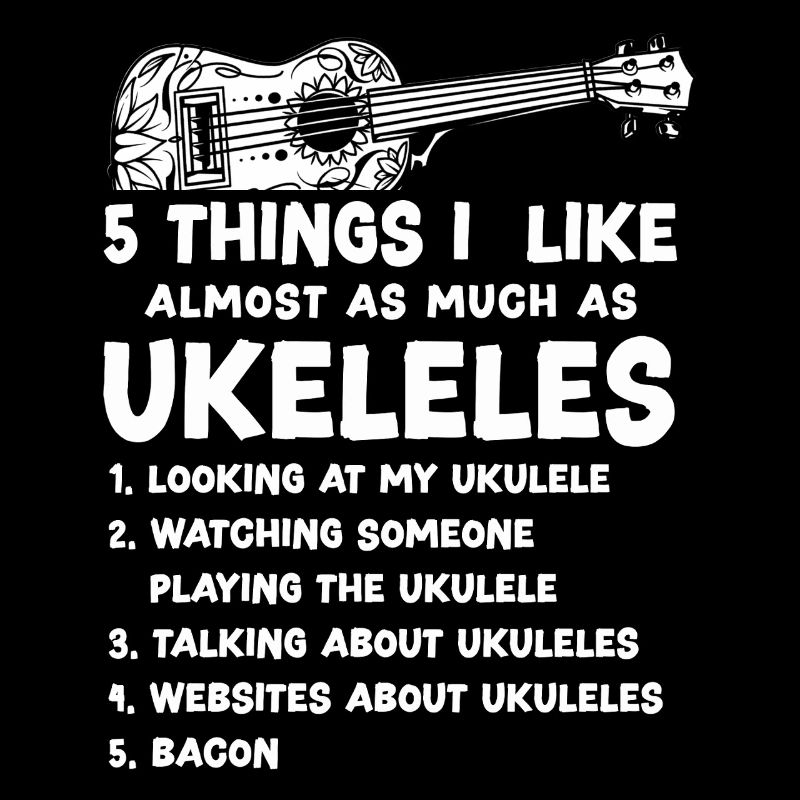 Ukulélé hawaïen ukélé 5 choses I