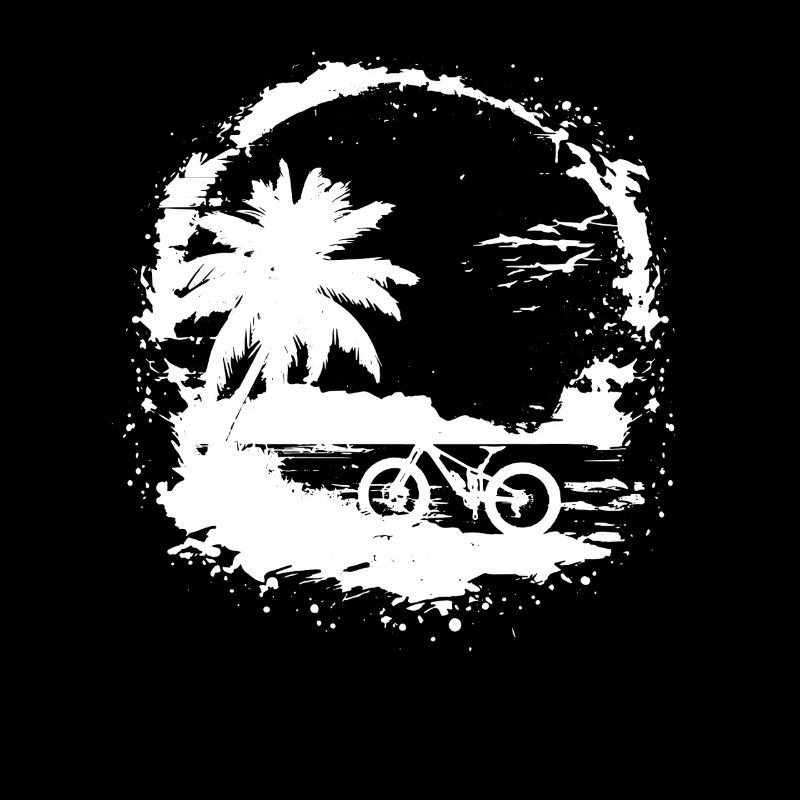 Sketch de cycliste VTT