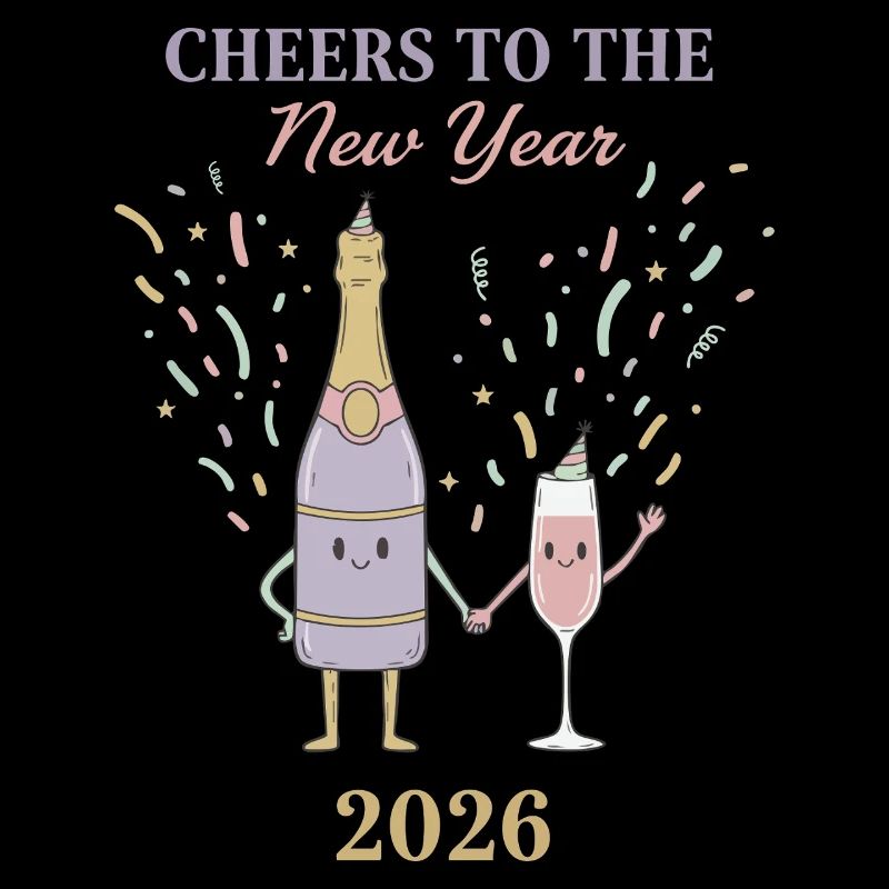 Prost auf die Neujahrsfeier 2026