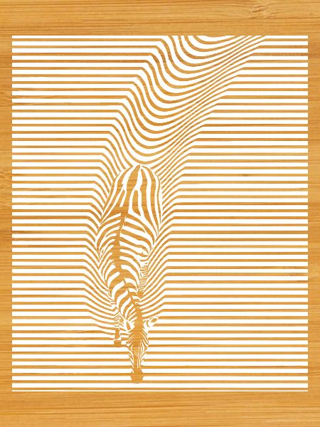 Zebra Kunst