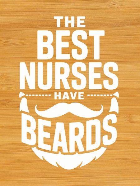 Nurses with beards