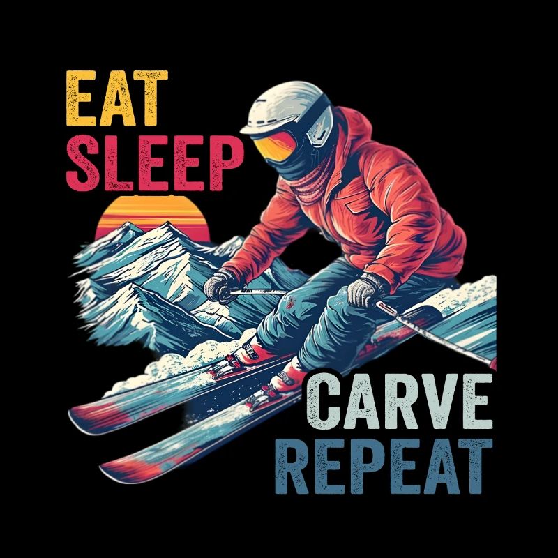 Carve Repeat Ski-Design