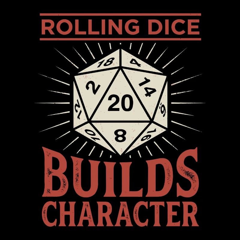 Rolling Dice Builds Character – RPG Gamer Design