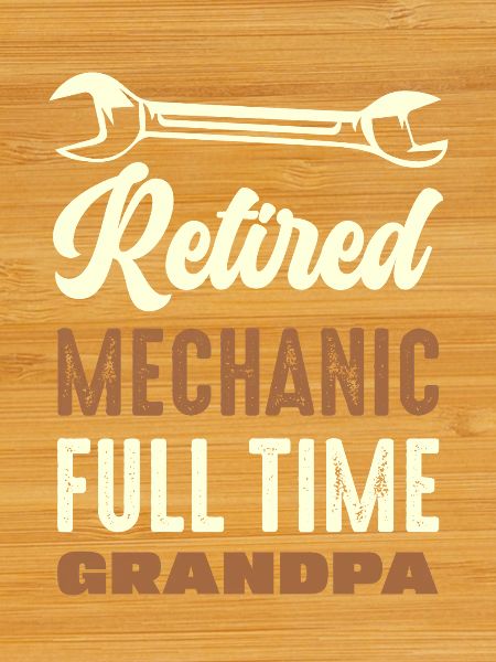 Retired Mechanic Grandpa
