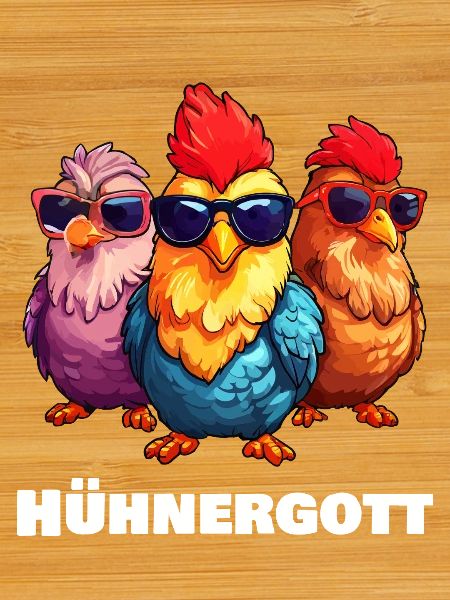 Funny Chickens Chicken God