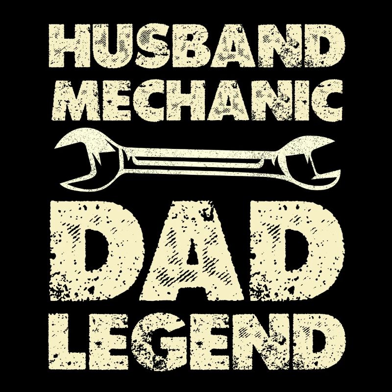 Husband Mechanic Dad Legend