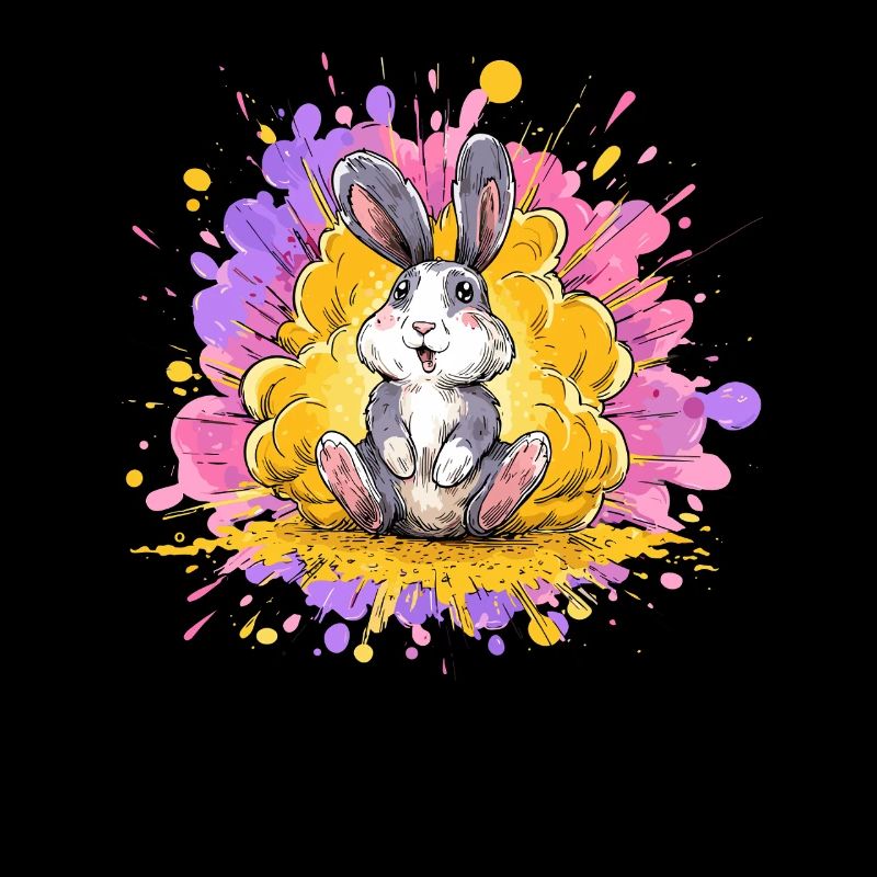 Hoppelbunny im Farbschauer