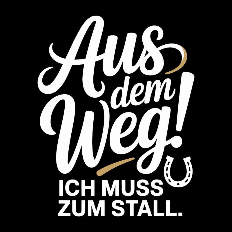 En s’écartant vers les chevaux des écuries