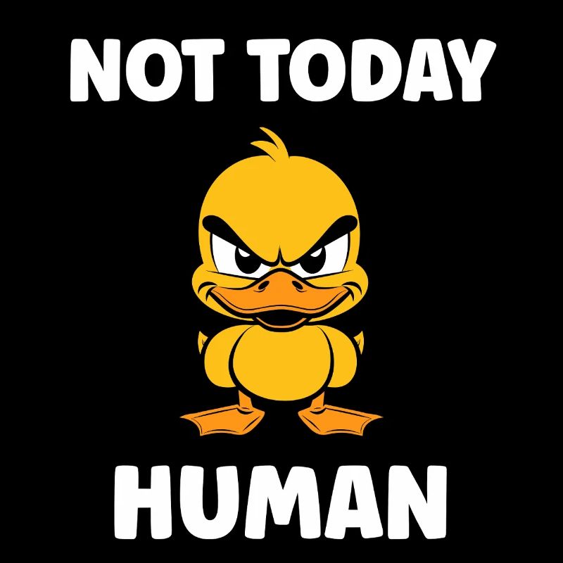 Grumpy Duck: Heute kein Mensch