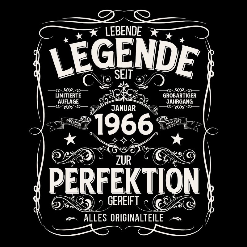 60th Birthday Legend January 1966