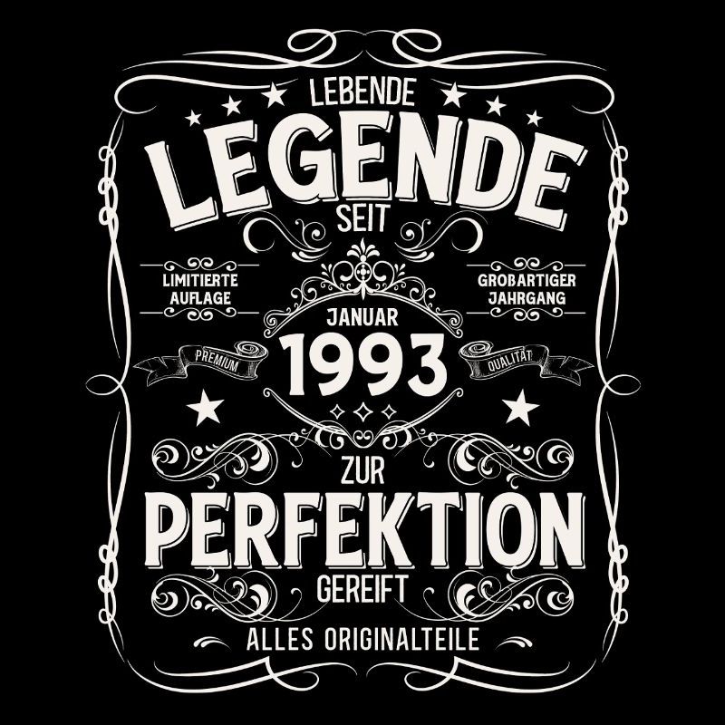 33rd Birthday Legend January 1993