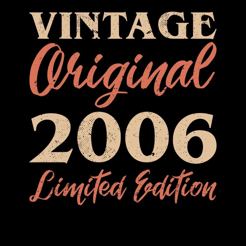Vintage Original 2006 Limited Edition Jubiläum