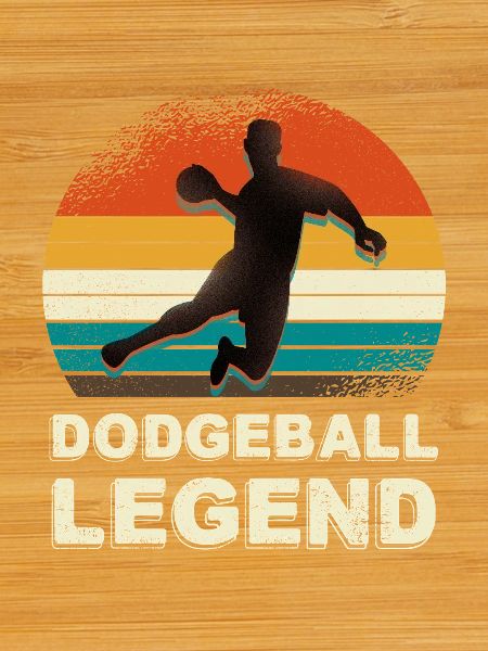 Dodgeball Legend Retro Look