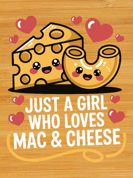 Mac & Cheese Lover - Kawaii Design