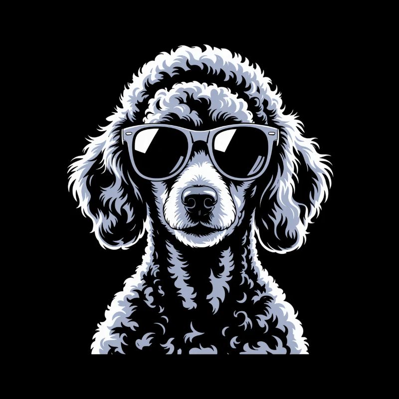 Caniche blanc