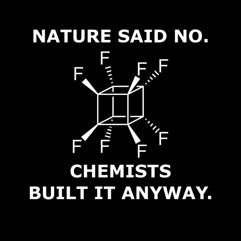 Perfluoro-Cuban Molecule – Chemie Science