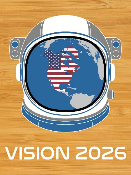 Vision 2026 USA Astronaut