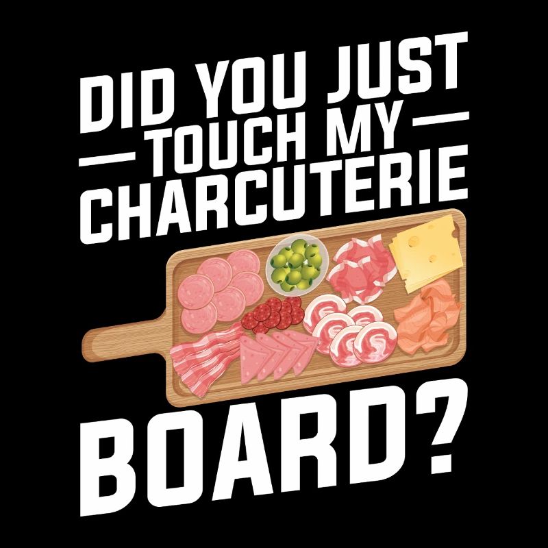 Tableau d’artiste charcuterie avec couvercle de couverture fromage