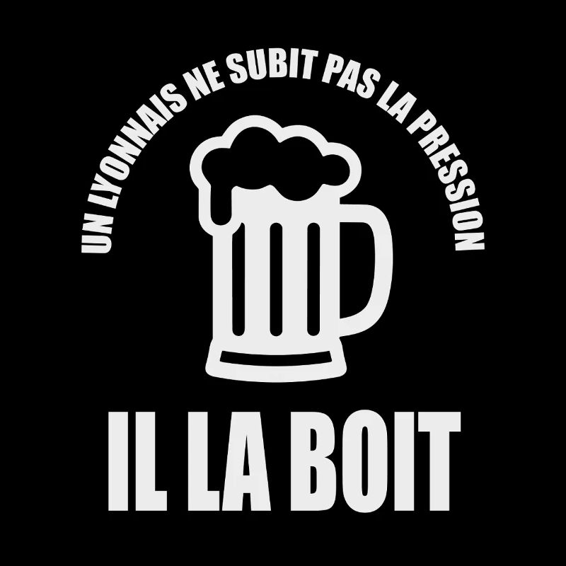Un Lyonnais ne subit pas la pression il la boit