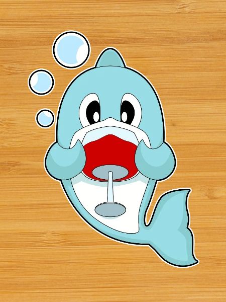 Delfin Rotwein