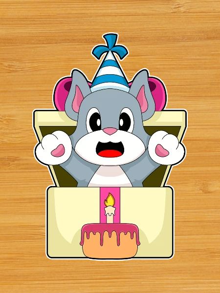 Gâteau d’anniversaire chat