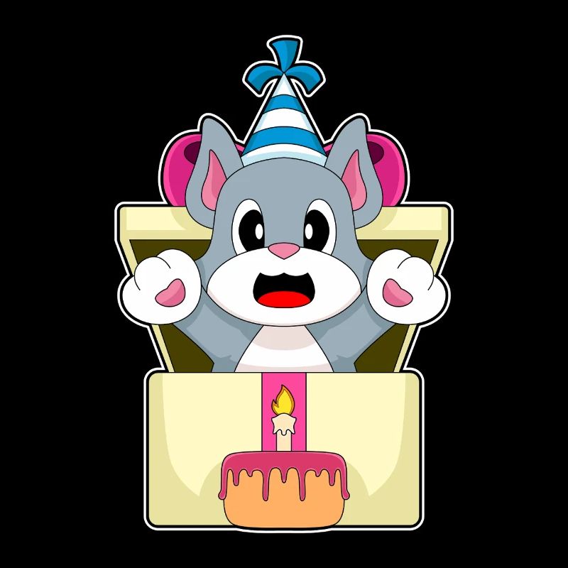 Gâteau d’anniversaire chat