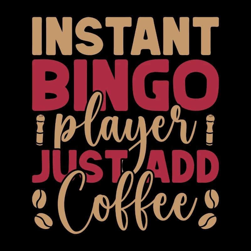 Bingo Game Instant Player Just Add Coffee Bingo