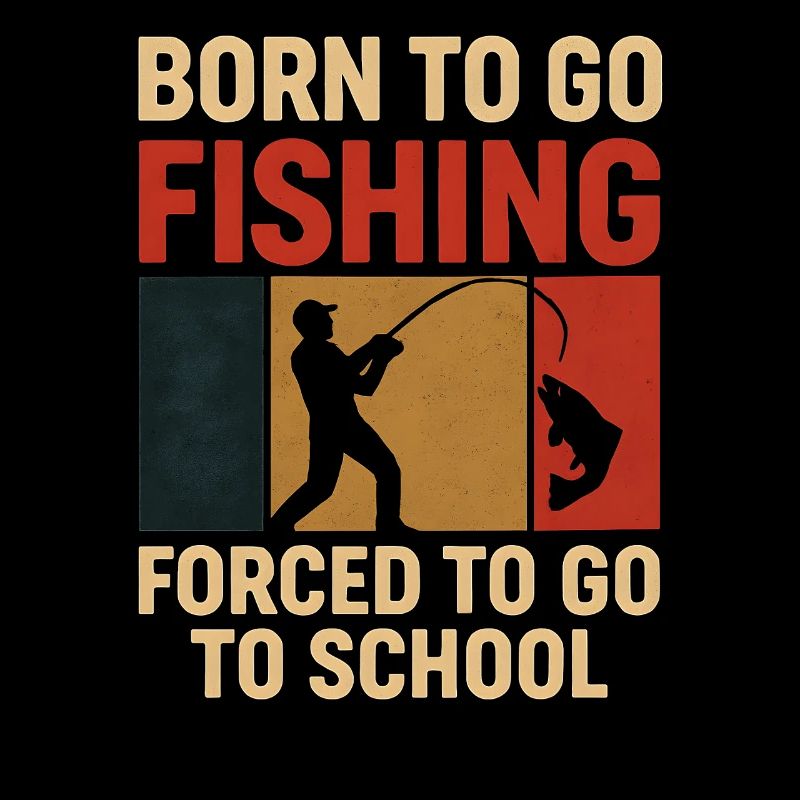 Né pour aller pêcher, forcé d’aller à l’école Pêcheur