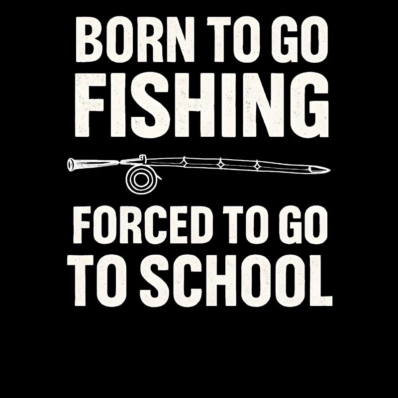 Né pour aller pêcher, forcé d’aller à l’école Pêcheur