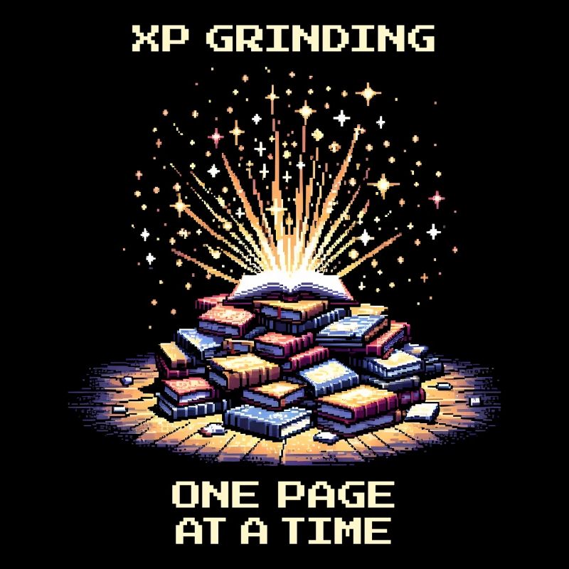 Grinding XP | Page by page reading motivation
