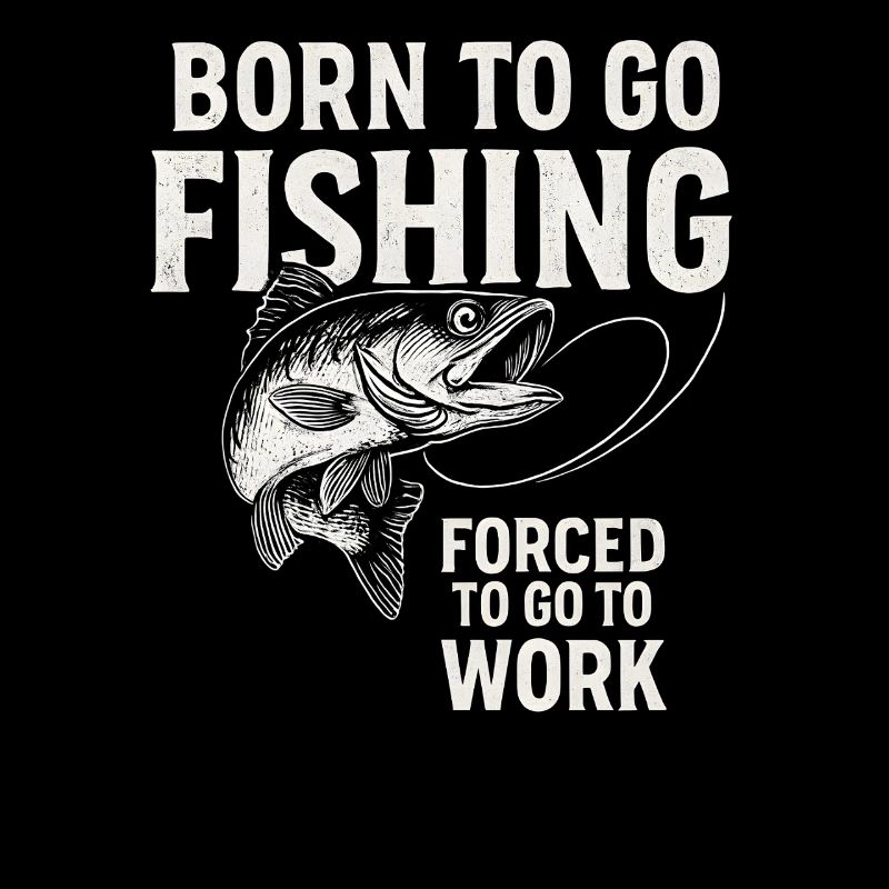 Né pour aller pêcher, forcé de travailler Pêcheur