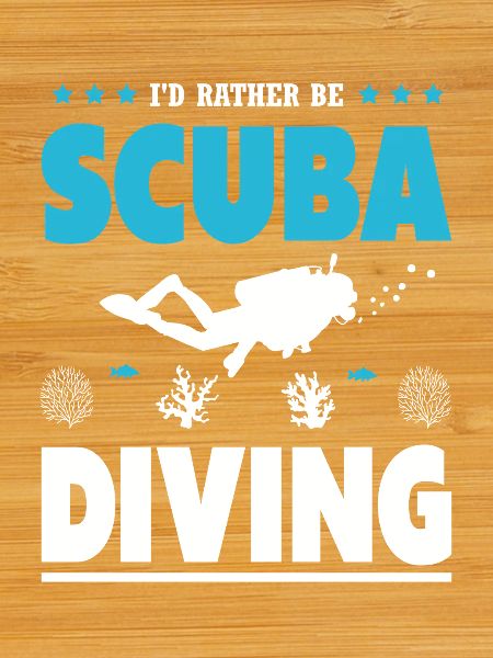 Funny diver design