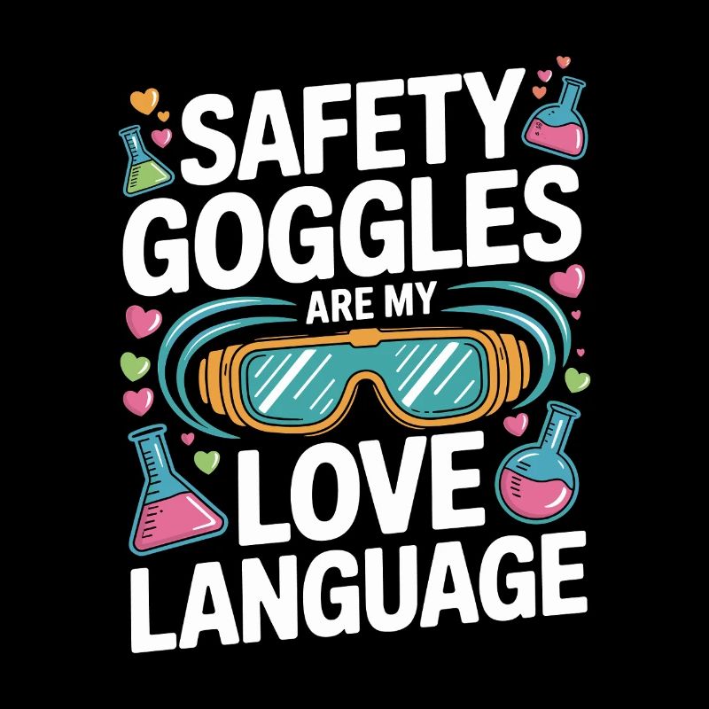 Love Language Safety Goggles