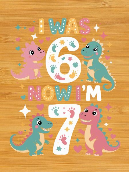 From six to seven dinosaurs