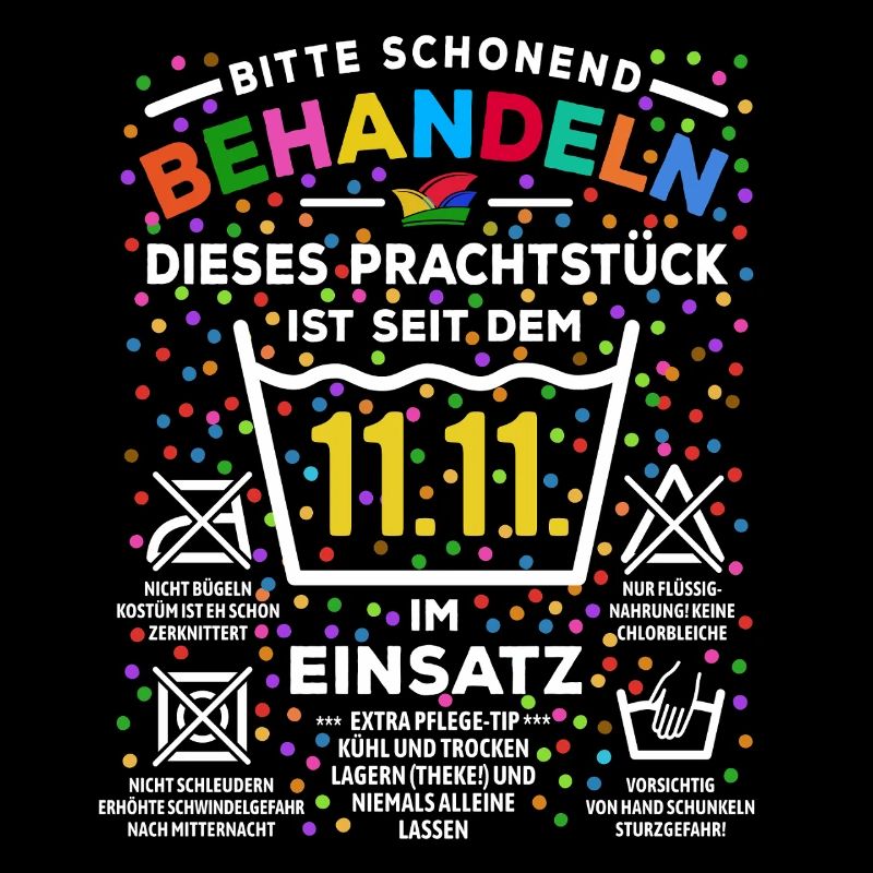 seit 11.11. im Einsatz | Karneval Kostüm