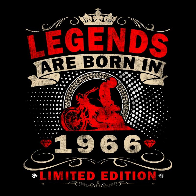 60. Geburtstag Geschenk Motorradfahrer 1966