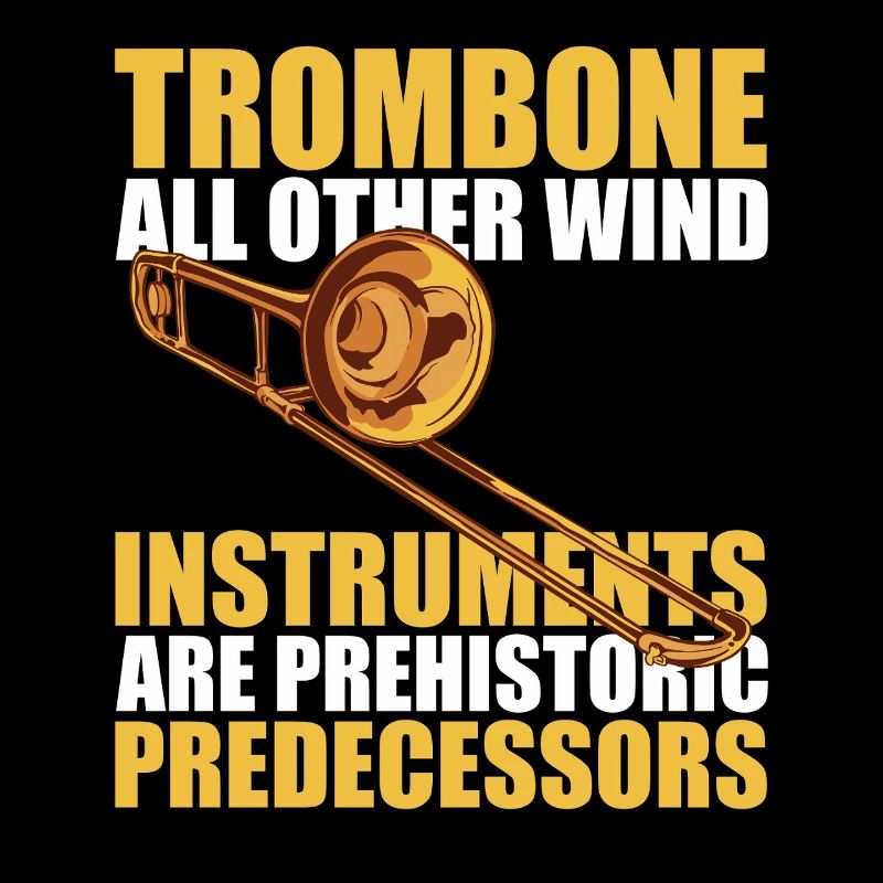 Wind instruments Posaune Posaunenspieler Posaunist