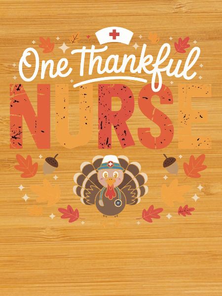 Grateful caregiver turkey