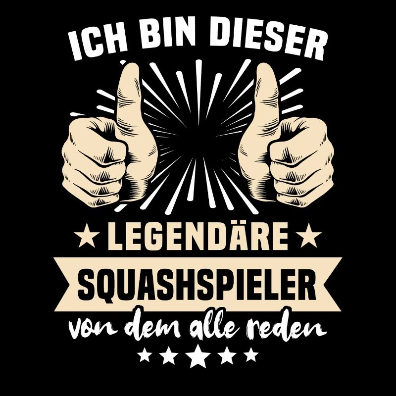 Squashspieler Sprüche
