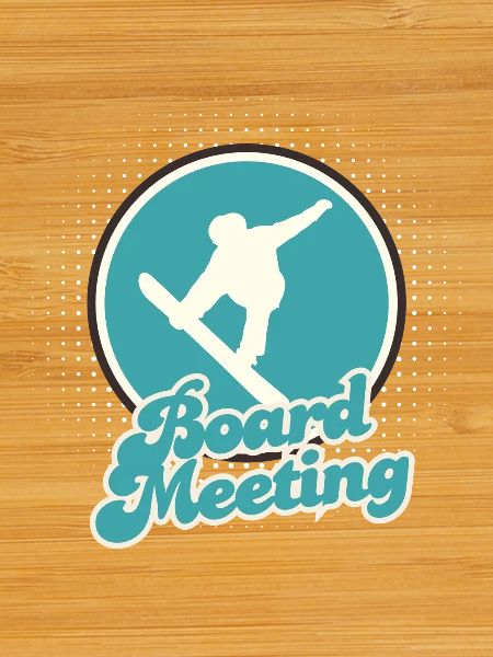 Snowboarding Board Meeting