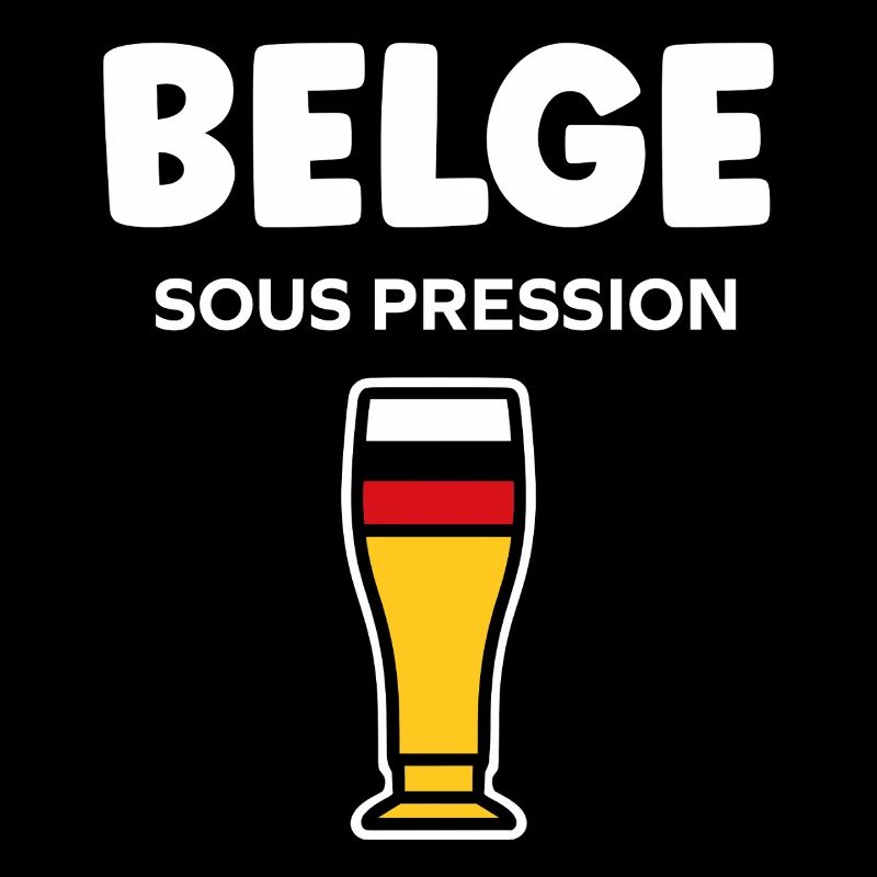 Belge Sous Pression Verre Bière