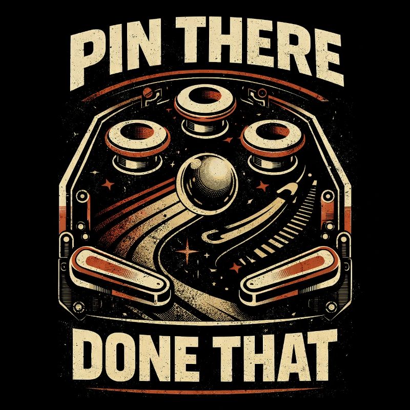 Pinball Flipperspieler Pin There Done That