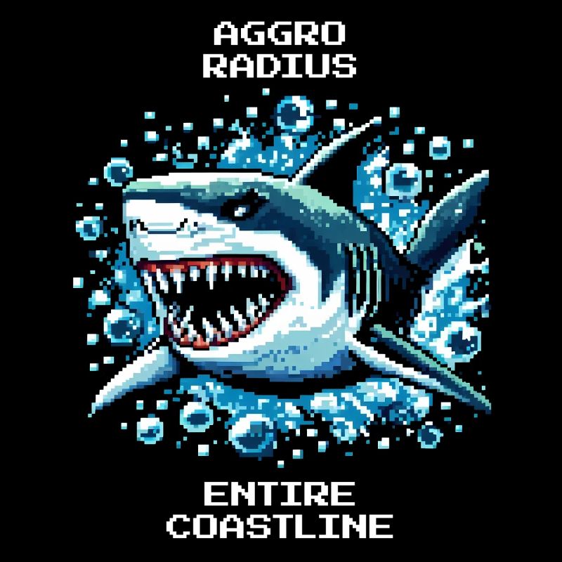 Aggro Radius | Shark whole coastline