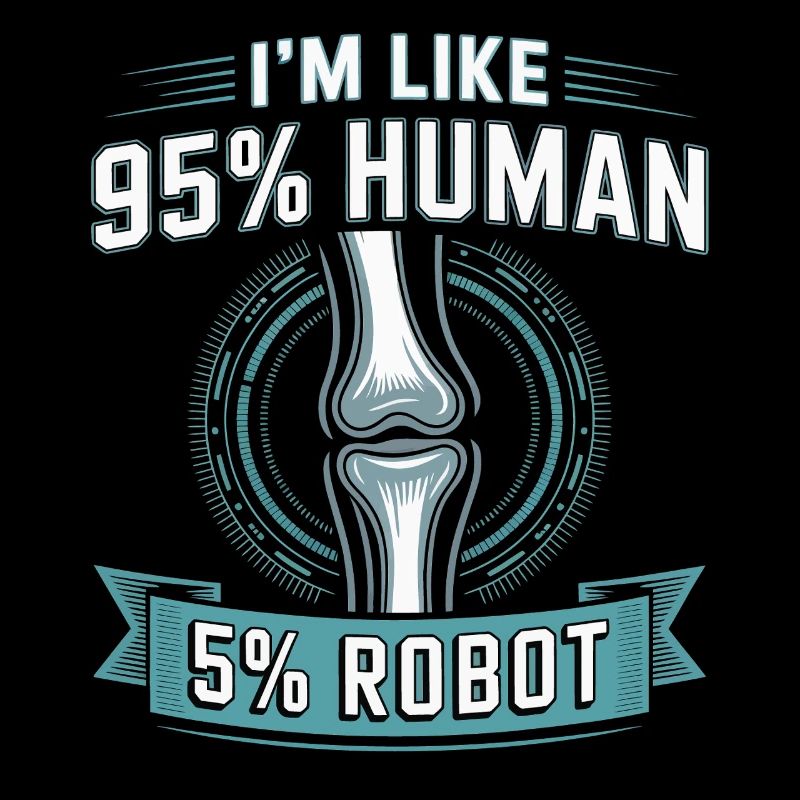 95 % humains, 5 % robots