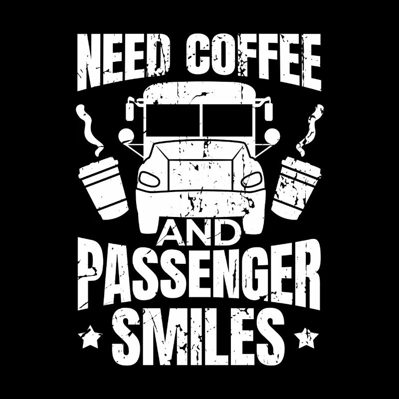 Need coffee and smiles from passengers