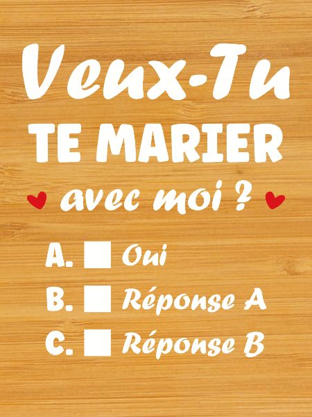 Proposition Mariage Interactif
