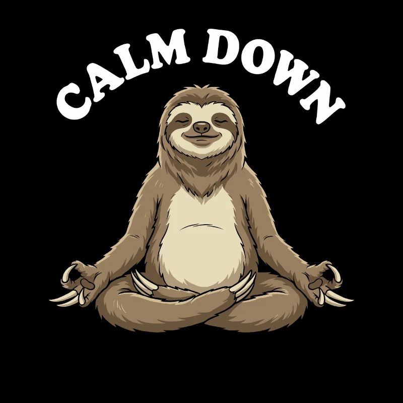 Silent Sloth Meditation Moment